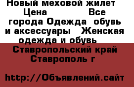 Новый меховой жилет › Цена ­ 14 000 - Все города Одежда, обувь и аксессуары » Женская одежда и обувь   . Ставропольский край,Ставрополь г.